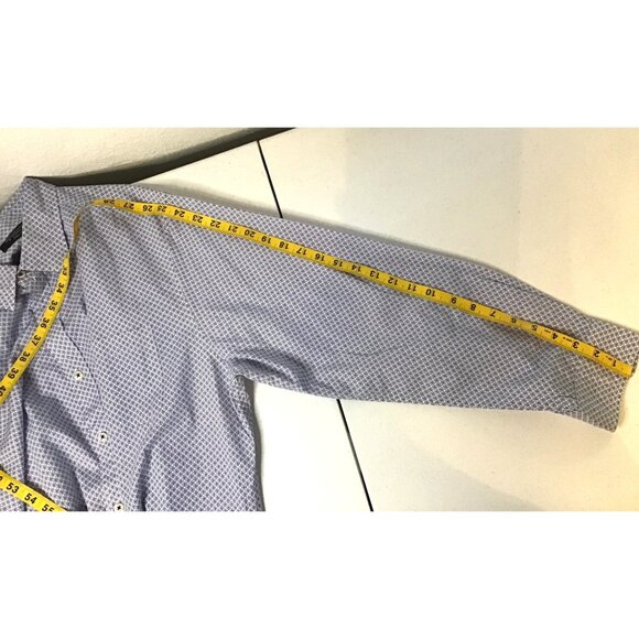 ROUNDTREE & YORKE MEN'S 100% COTTON LONG SLEEVE BUTTON DOWN SHIRT SIZE X-LARGE - Picture 4 of 6